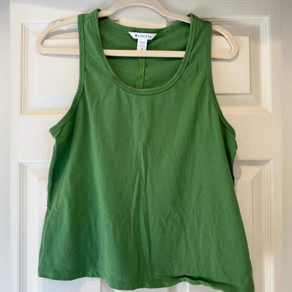 Athleta Green Tank Top